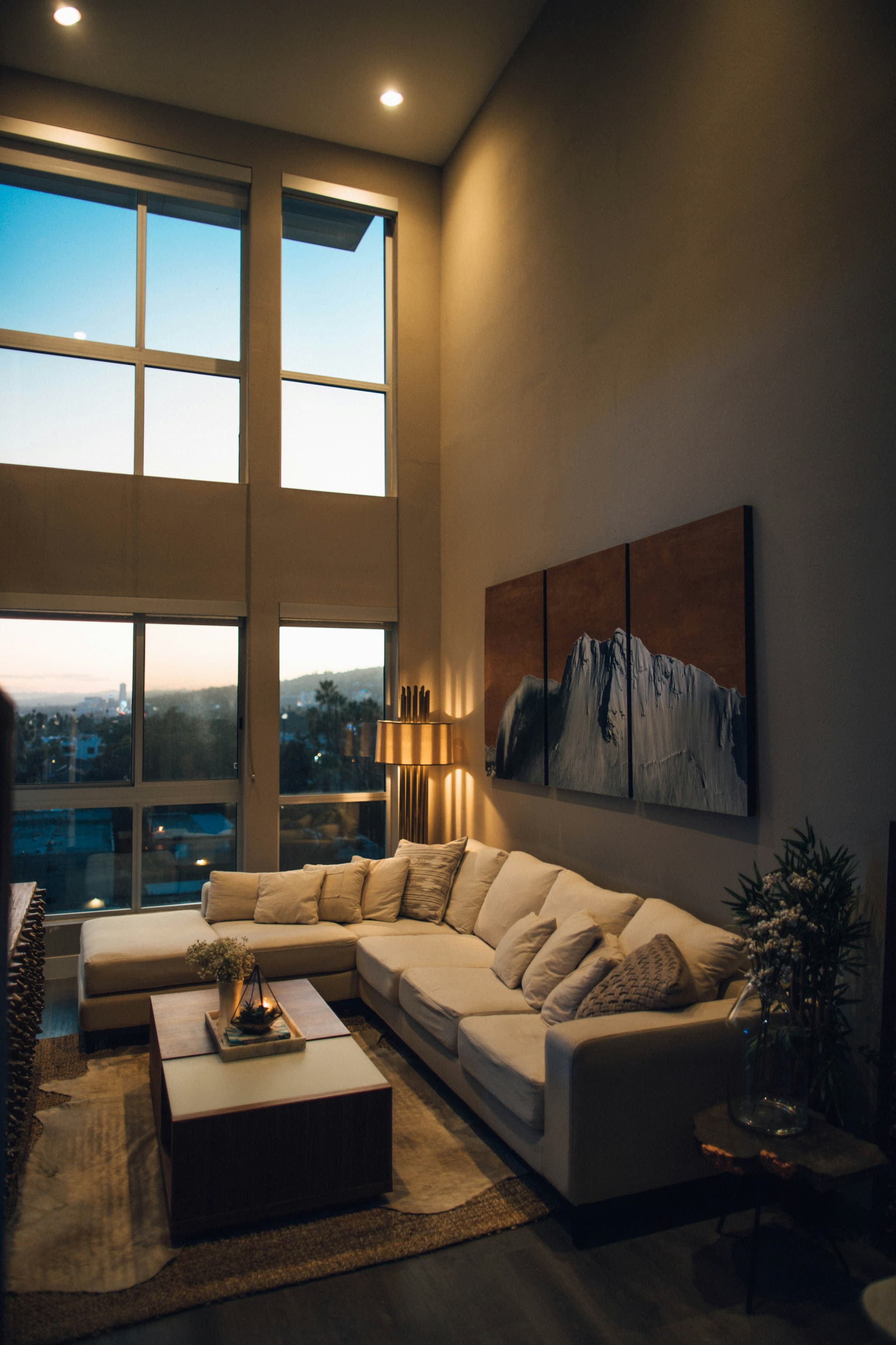 Luxury interior after cleaning